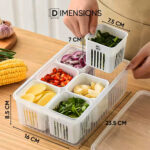 Fridge Organizer Basket