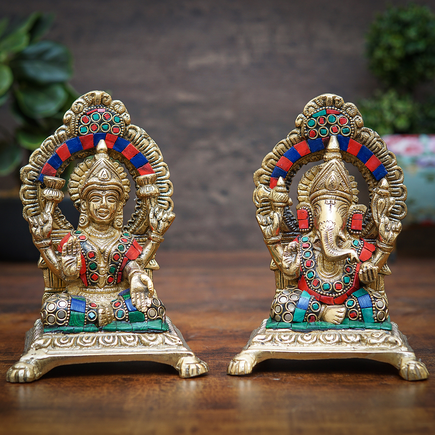 461692_C Ganesha Laxmi Idol
