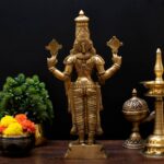 Brass Tirupati Balaji Idol 18 Inch - Image 4