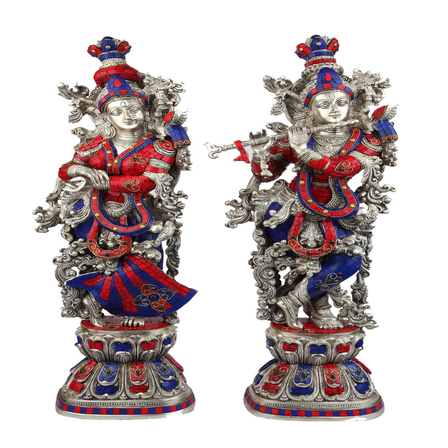 447300 Radha Krishna Idol