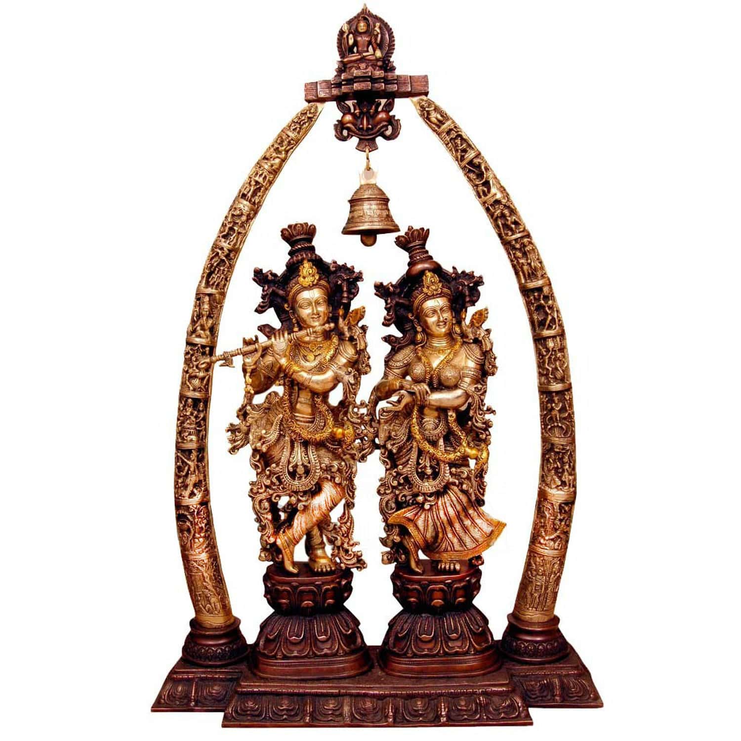 451100 Radha Krishna Idol