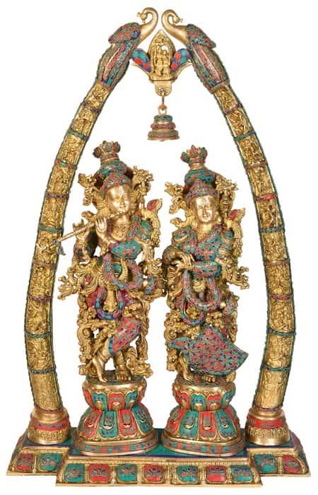 460030 Radha Krishna Idol
