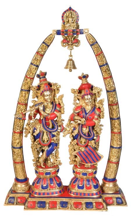 460048 Radha Krishna Idol
