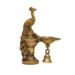 Peacock Oil Lamp Diya Pair