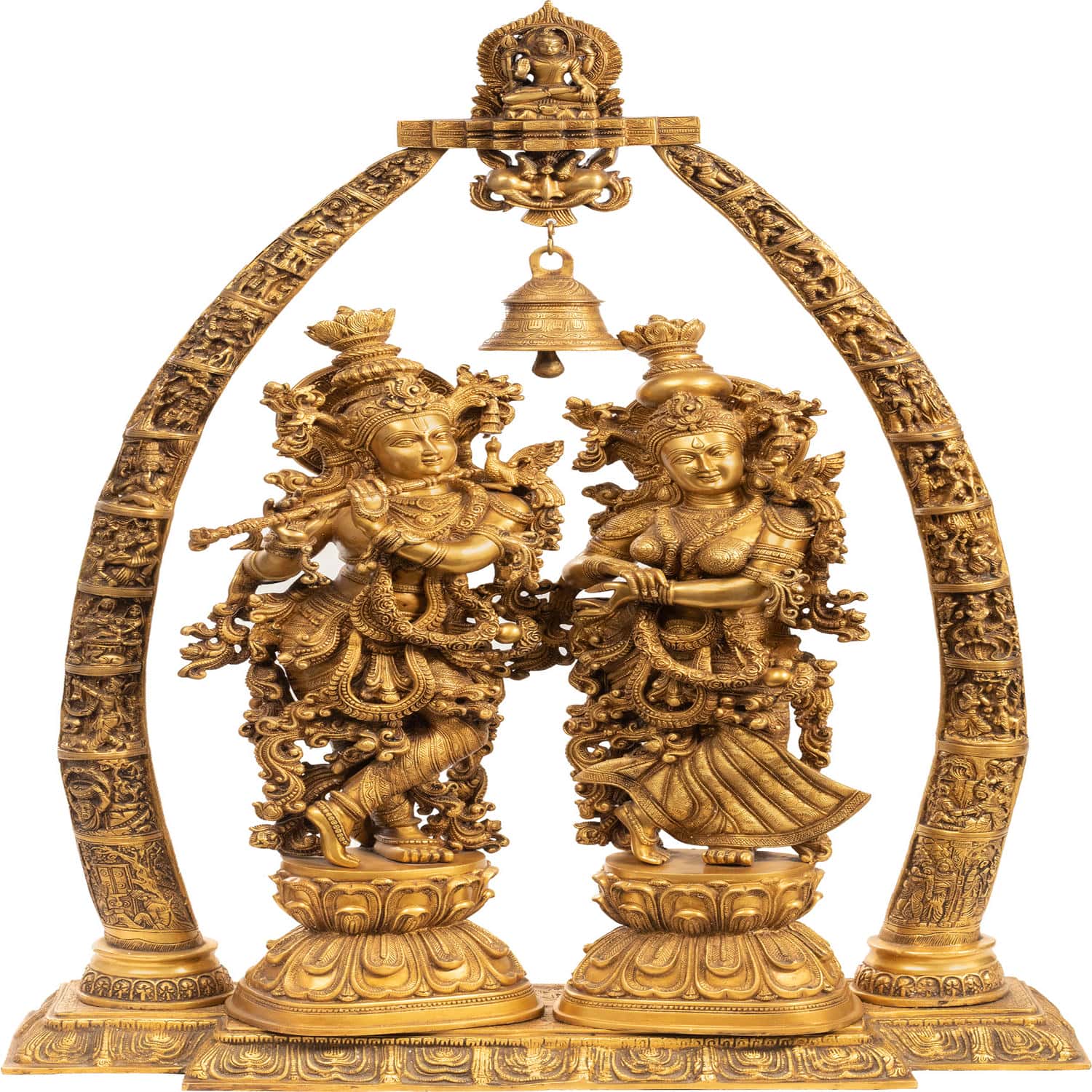 461147 Radha Krishna Idol