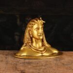 Brass Aadiyogi Shiva Bust Idol 4.5 Inch - Image 8