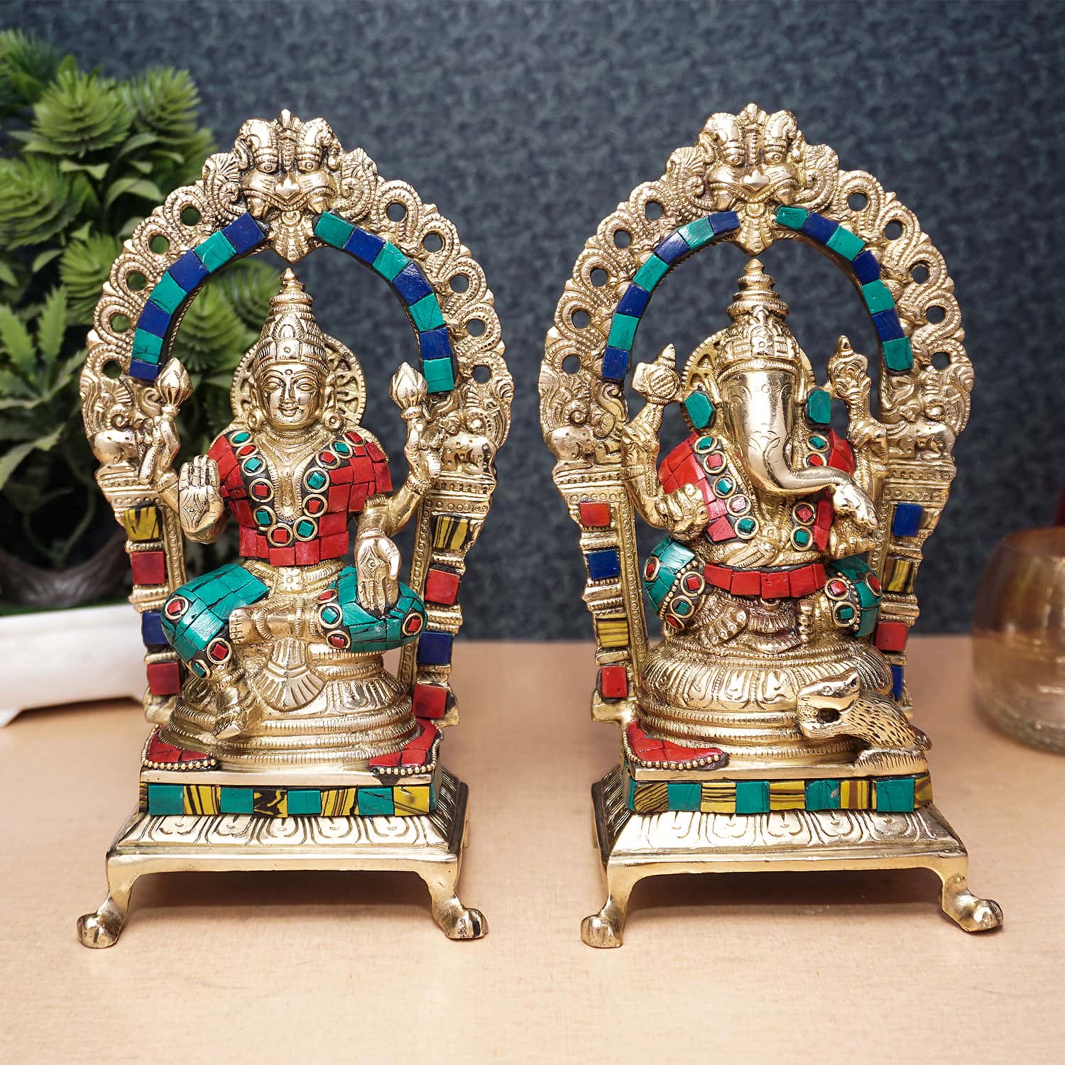 461097_C Ganesha Laxmi Idol