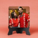 Personalized Table Clock for Couples