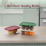 Set of 3 Meal Prep Food Storage Containers 1100ml Each - Image 4