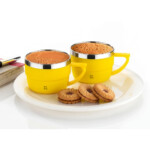 Tea Cups Set 150ml Yellow
