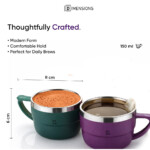 Tea Cups Set 150ml Multi - Image 5