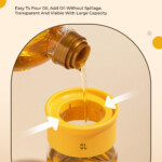 200ml Oil Dispenser Bottle with Silicone Brush - Image 4