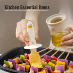 200ml Oil Dispenser Bottle with Silicone Brush - Image 5