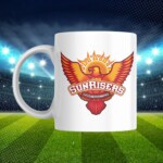 Craftlayout Sunrisers Hyderabad(SH) IPL Printed Coffee Mug 350 ml