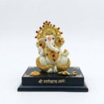Craftlayout Decorative Ganesha Idol For Home Décor Car Dashboard 4.25 Inch - Image 4