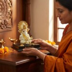 Craftlayout 4.5 Inch Decorative Ganesha Idol For Home Décor Car dashboard - Image 2