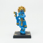 Craftlayout Decorative Krishna Idol For Home Décor Car Dashboard 4 Inch - Image 3