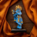 Craftlayout Decorative Krishna Idol For Home Décor Car Dashboard 4 Inch - Image 4