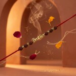 Rakhi Set with Ganesha Product Designer Traditional Festive Handcrafted Style - Image 6