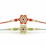 Graceful Bhaiya Rakhi Set for Brother Gift Premium - Image 2