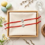 Rakhi Set with Ganesha Product Beautiful Stylish Classic Elegant Collection - Image 2