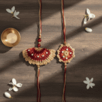 Vibrant Lumba Rakhi Set for Bhabhi Gift Elegant