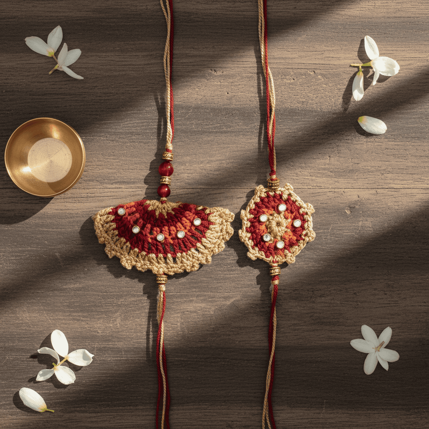 CL-RA-LM-001_1.png Vibrant Lumba Rakhi Set for Bhabhi Gift Elegant - Image 1