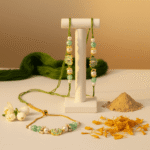 Traditional Lumba Rakhi Set for Bhabhi Gift Classic - Image 2