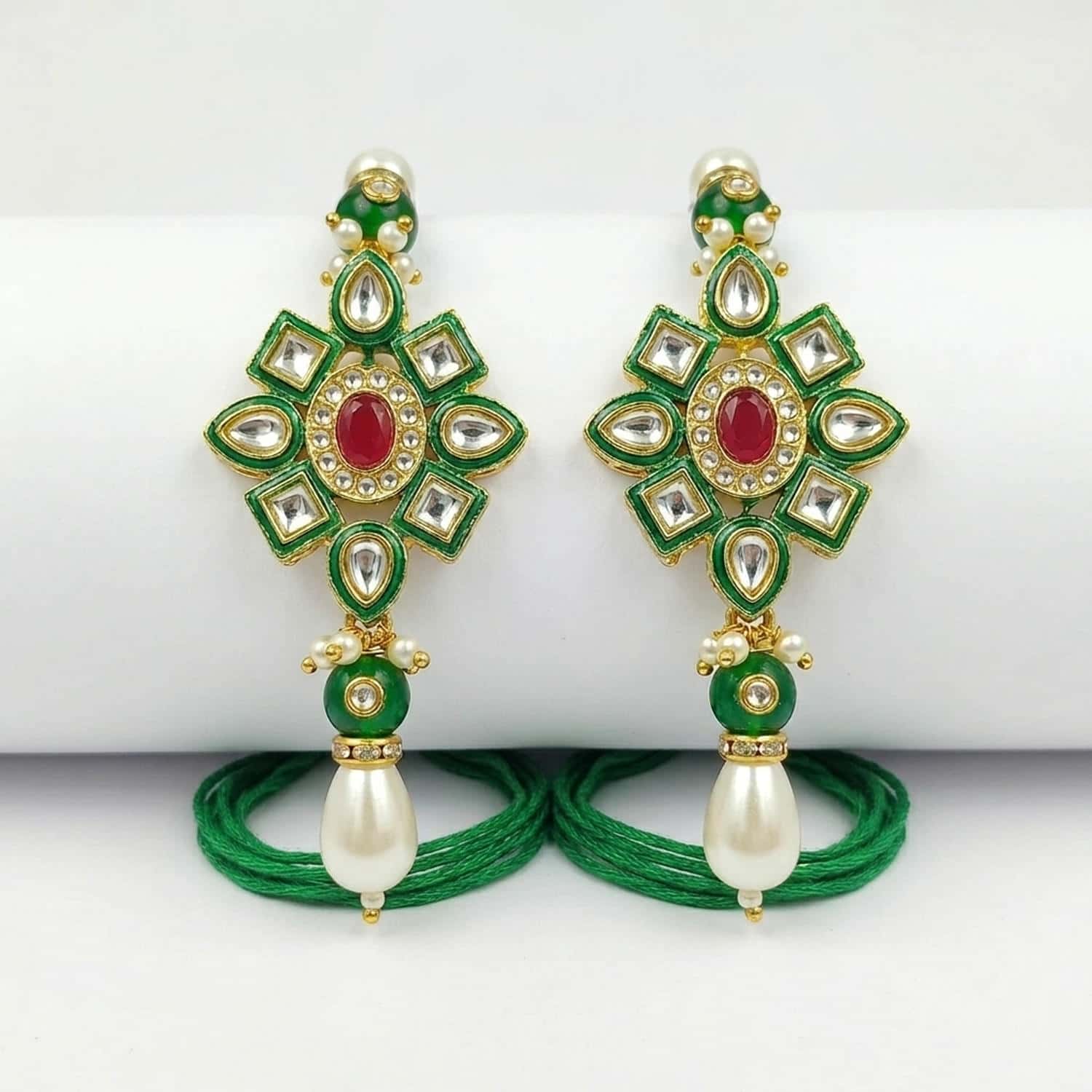 CL-RA-LM-007_G1.jpg Rakhi Set with Ganesha Product Classic Elegant Premium Designer Collection - Image 1