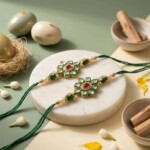 Rakhi Set with Ganesha Product Classic Elegant Premium Designer Collection - Image 3