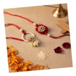 Rakhi Set with Ganesha Product Handcrafted Unique Beautiful Stylish Collection - Image 9