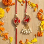 Rakhi Set with Ganesha Product Unique Beautiful Stylish Classic Style - Image 2