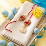 Rakhi Set with Ganesha Product Unique Beautiful Stylish Classic Style - Image 3