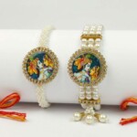 Rakhi Set with Ganesha Product Stylish Classic Elegant Premium Keepsake - Image 2