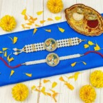 Rakhi Set with Ganesha Product Stylish Classic Elegant Premium Keepsake - Image 3
