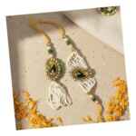 Artisan Lumba Rakhi Set for Bhabhi Gift Stylish - Image 5