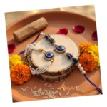 Traditional Lumba Rakhi Set for Bhabhi Gift Classic - Image 5