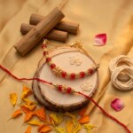 Handmade Lumba Rakhi Set for Bhabhi Gift Luxury