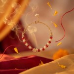 Handmade Lumba Rakhi Set for Bhabhi Gift Luxury - Image 3