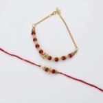 Handmade Lumba Rakhi Set for Bhabhi Gift Luxury - Image 4