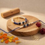Classic Lumba Rakhi Set for Bhabhi Gift Elegant - Image 2