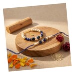 Classic Lumba Rakhi Set for Bhabhi Gift Elegant - Image 5