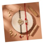 Beautiful Lumba Rakhi Set for Bhabhi Gift Decor - Image 5