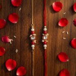 Luxury Lumba Rakhi Set for Bhabhi Gift Handcrafted - Image 2