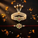 Graceful Lumba Rakhi Set for Bhabhi Gift Premium - Image 2