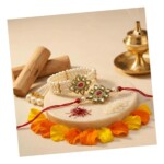 Graceful Lumba Rakhi Set for Bhabhi Gift Premium - Image 5