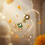 Rakhi Set with Ganesha Product Beautiful Stylish Classic Elegant Gift - Image 8