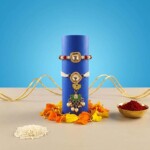 Rakhi Set with Ganesha Product Beautiful Stylish Classic Elegant Gift - Image 2