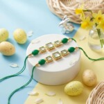 Rakhi Set with Ganesha Product Classic Elegant Premium Designer Collection - Image 2
