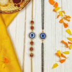 Rakhi Set with Ganesha Product Traditional Festive Handcrafted Unique Gift - Image 4